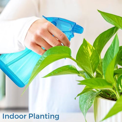 Adjustable Spray Bottles for Cleaning Solutions - No Leak and Clo, Plants, Cleaning Solutions, BBQ. Plant Sprayer, Hair Mister, Squirt Bottles for Liquids - Food-Safe Pet, Vinegar