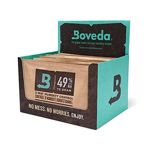 Boveda 49% Guitar Humidifier Refills, 12-Ct - Large Instrument Cases - size: 12-Pack, style: 12 Pack
