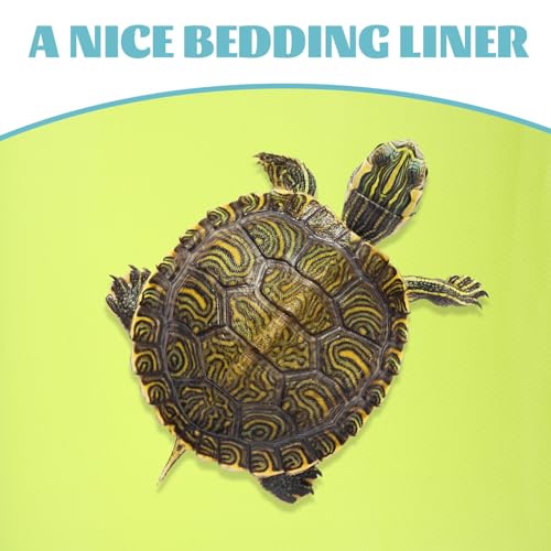 Ipetboom Crawling Blanket Reptile Carpet Reptile Substrate Mat Reptile Supplies Leopard Print Bedding Gecko Bedding Mat Bearded Dragon Accessories Snake Cage Accessories Reptile Cage Carpet - color: Light Green
