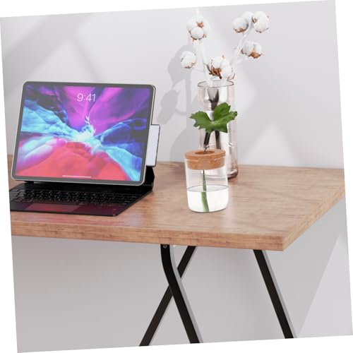 Mikikit 2pcs Glass Hydroponic Terrarium Jar for Indoor Plant Growth Decorative Ecosystem Container Home Office Desk Decor