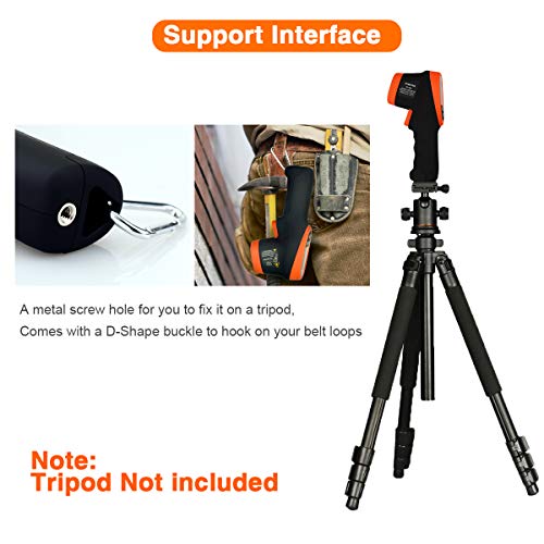BT-1800 Non Contact Pyrometer High Temperature Infrared Thermometer Gun -58°F ~3272°F (-50~1800℃) DS 50:1 for Metal Melting Furnace Forge Kiln Tempe Tester (Not Accurate for Human Temp) - color: BT-1800 Blue (-58°F ~3272°F)