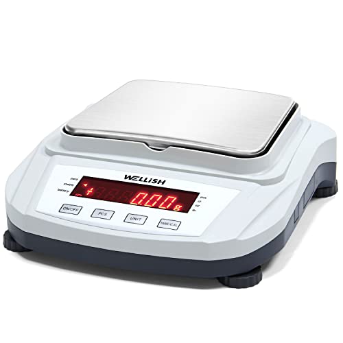 Lab Scale 2000g/0.01g High Precision Digital Scale Analytical Balance Electronic Scale for Kitchen Lab Weighing - style: 2000g x 0.01g