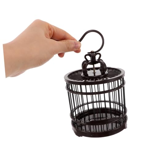 Sosoport Portable Decorative Habitat Cage for Small Animals Reptile Carrier Travel-Friendly Design Versatile Container for Crickets Hamsters and Hummingbirds