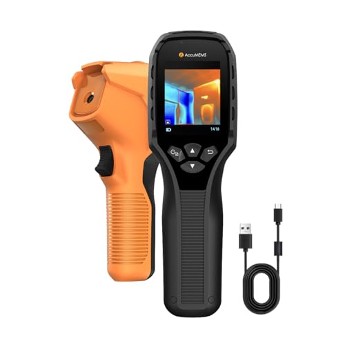 GT16S Thermal Camera,AI Scene Detection,Thermometer Mode | -4°F-1202°F, Temp Alarm, 240×240 UIRA-IR Resolution, Infrared Camera, 11h Runtime, Thermal imager for HVAC Home Inspection