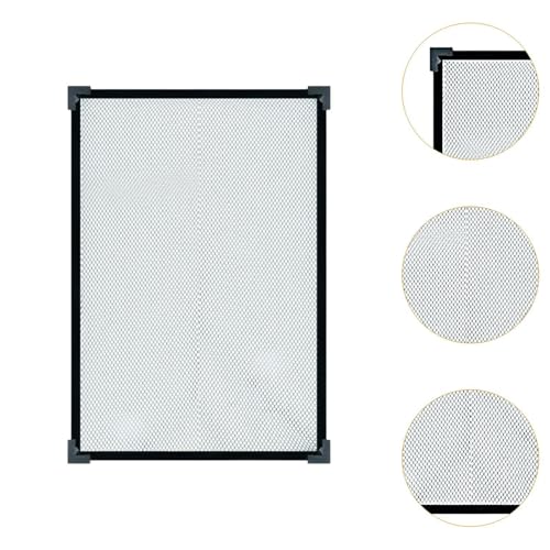 Aquarium Screen Top Cover Protective Net Anti Jumping Tear Resistant DIY Kit Fish Guard Easy to Use - size: 80cmx40cm