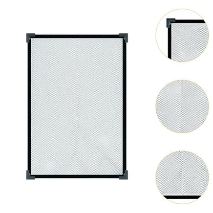 Aquarium Screen Top Cover Protective Net Anti Jumping Tear Resistant DIY Kit Fish Guard Easy to Use - size: 80cmx40cm