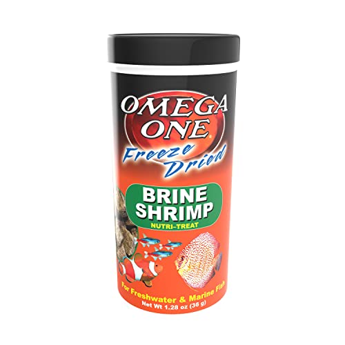 Omega One Freeze Dried Brine Shrimp, 1.28 oz