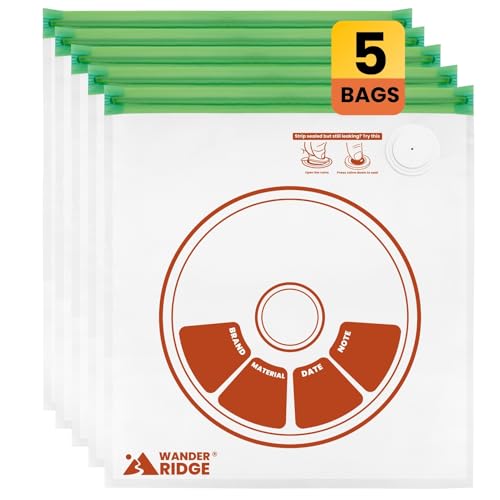3D Printer Filament Storage Bags – Vacuum, Moisture-Proof & Dustproof, Humidity Resistant, Reusable (13 x 15 Inches, 5 Bags) - style: 5 Bags