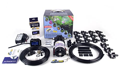 MistKing – Advanced Misting System (3/8” Backbone), 5th Gen | Used by Zoos, Institutions & Hobbyists | Expandable to 70 Nozzles | Fine Mist | 50 Micron Droplets | Upgraded Timer & Components | - style: Advanced