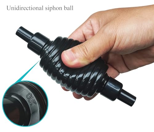 Laifoo 5ft Aquarium Siphon Vacuum Cleaner for Fish Tank Cleaning Gravel & Sand - size: 5ft