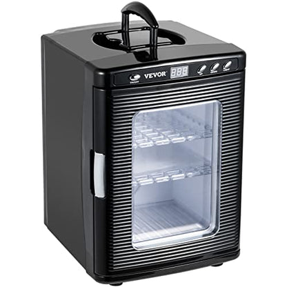 Happybuy Black Reptile Incubator 25L Digital Incubator for Small Reptiles with Cooling and Heating 5-42C - color: Black