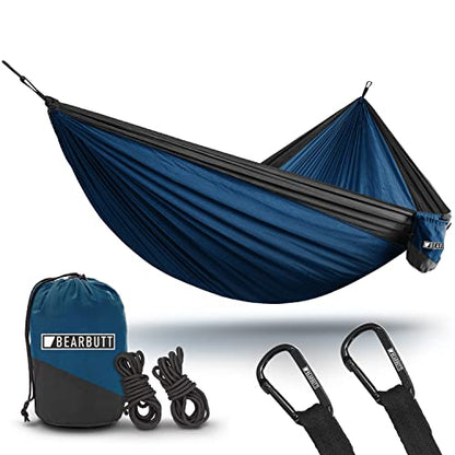 Double Hammock by Bear Butt - color: Dark Blue / Charcoal