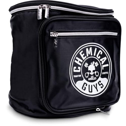 Chemical Guys, Detailing Arsenal Bag & Trunk Organizer, Small, 12 Bottles | Durable bag organizes up to twelve 16 oz bottles plus tools and towels, folds for easy trunk and garage storage