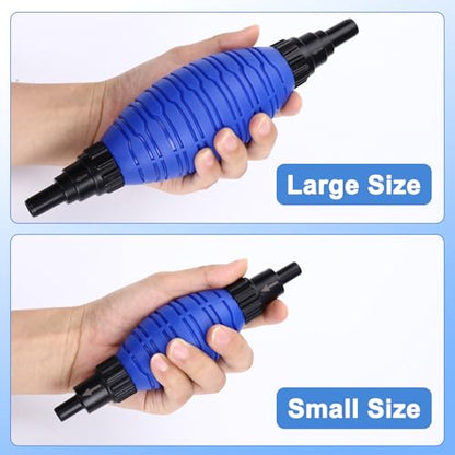 fishkeeper Siphon Ball Pump Head Replacement, Small | 80 GPH High-Pressure Easy Siphon Vacuum Pump, Compatible with FK018 and Most Manual Aquarium Gravel Cleaners Water Changer - size: Siphon Ball(Small)