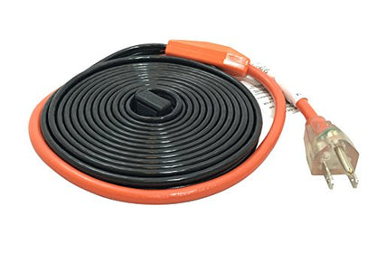 Frost King HC12A Automatic Electric Heat Kit Heating Cables, 12-Feet, Black, Ft - size: 12-Feet