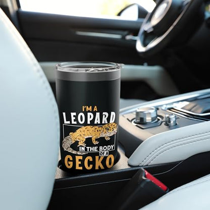 Leopard Gecko Food Starter Kit Habitat Pet Leopard Gecko Stainless Steel Insulated Tumbler