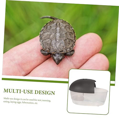 Household Turtle Tank Basking Platform Multi-Function Reptile Habitat for Turtles Crabs and Aquatic Creatures Durable Design for Easy Cleaning and Observation