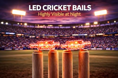HIH Enterprises - NightStrike LED Cricket Bails – (Pack of 2)