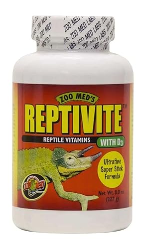 Zoo Med Reptivite, with Vitamin D3, 8-Ounce - size: 8 Ounce (Pack of 1)