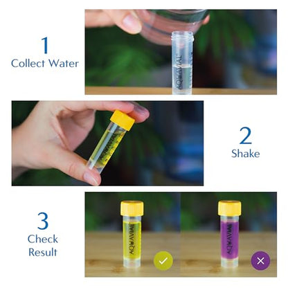 Water Testing Kit 2 Pack - E Coli and Coliform Test for Drinking, Pool, Pond, Lake, Well Quality - Bacteria Tester