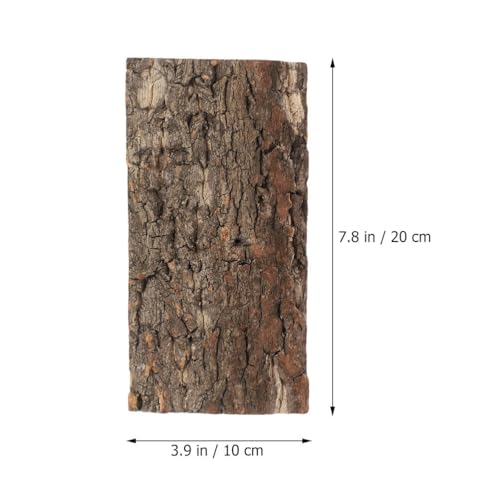 Alipis Cork Bark: Terrarium Cork Background - Natural Tree Bark Flats Reptile Habitat Decor Climbing Platform for Gecko, Snake, and Aquarium Fish Tank Background