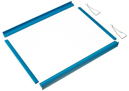 PENN-PLAX Fish Tank Divider – Clear, Perforated Polymer Screen – 11 3/8” x 9 5/8” – Medium – Great for 10 Gallon Aquariums - size: Medium