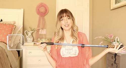 Sand Dipper Cat Poop Scooper & Chicken Poop Scooper - Rugged Big 6" Square Stainless Steel Long Handle for Home Kitty Litter Scoop & Farm Chicken Coop Scooper (Mid-Adjustable) - size: 6 - Mid-Adjustable