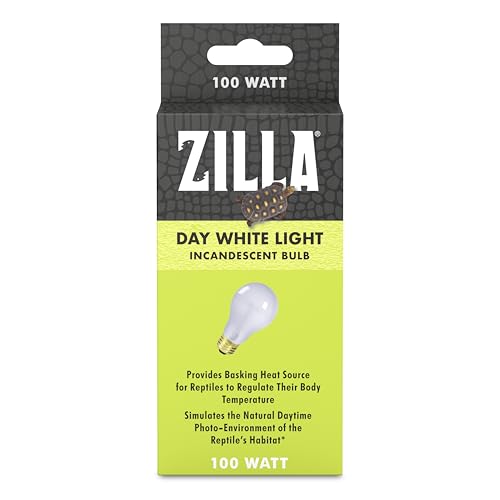 Zilla Incandescent Bulb, Day White - size: 100 Watts, style: Day White