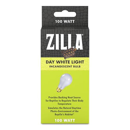 Zilla Incandescent Bulb, Day White - size: 100 Watts, style: Day White