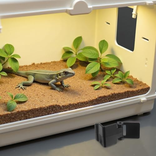 10pcs Turtle Box Accessories: Terrarium Lid Clips - Plastic Tank Lid Lock Buckles Anti-Escape Accessories for Reptile Fish Turtle Aquarium Enclosure