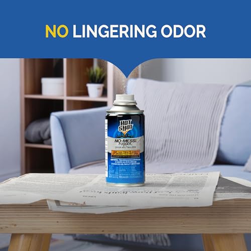 Hot Shot No-Mess! Fogger With Odor Neutralizer 3 Count-1.2 Ounce Cans, Kills Hidden Bugs, No Need To Turn Off Pilot Lights | Kills Hidden Bugs on Contact, Use in Apartments, Homes, Attics, Basements, Cabins & More, Treats 2,000 Cu. Ft., Non-Staining - siz