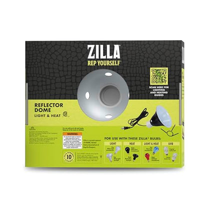Zilla Premium Reflector Domes 5.5 Inches,Black - size: 5.5 Inch (Pack of 1)