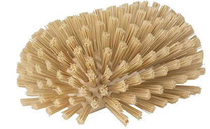 SPARTA Kettle Brush, Essential Scrubber with Flared Head for Cleaning Tanks and Kettles, 5.25" x 7.5", Tan - color: Tan