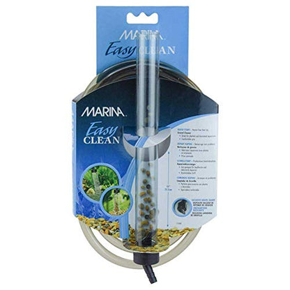 Fluval EasyVac Compact Aquarium Gravel Cleaner for Small & Nano Fish Tanks | Compact Vacuum Siphon for Planted Aquariums, Gravel Cleaning & Water Changes, Mini - size: Mini