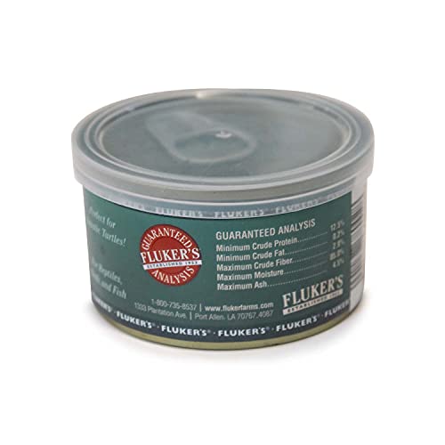 Fluker's Gourmet Canned Food for Reptiles, Fish, Birds and Small Animals, River Shrimp 1.2 oz - size: 1.2 Ounce (Pack of 1), style: River Shrimp