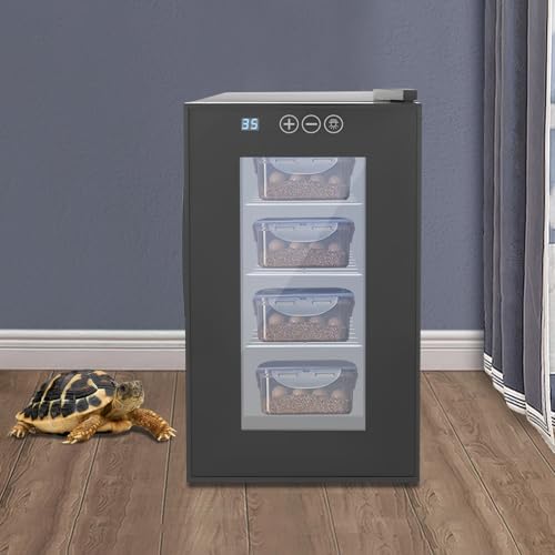 Reptile Incubator,6.08Gal Portable Scientific Lab Incubator Digital Incubator with Temperature Control,Removable Shelves