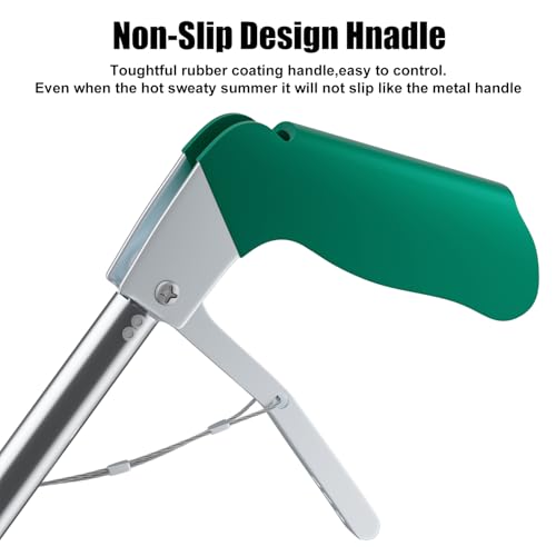 60“ Professional Snake Tongs - Extra Long Snake Catcher Tongs Grabber | Wide Jaw Handling Tool for Outdoor, Garden, and Emergency Use - size: 60 Inch