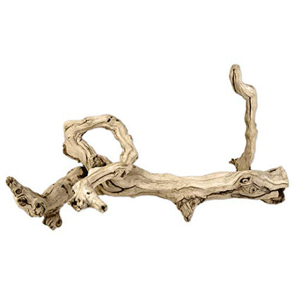 Koyal Wholesale 18" Natural Grapevine, Sandblasted Reptile Wood Branches, Terrarium Grapewood, Reptile Branch, Grapewood Branch, Grapevine Wood for Wedding Centerpieces, Branch Decor