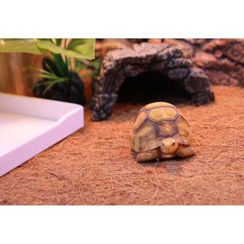 BESTonZON 2 Pcs Natural Coconut Fiber Reptile Bedding Mat Protects Reptile Limbs No Deformation Sturdy Coconut Material Pet Box and Microlandschaft Landscaping