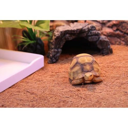 BESTonZON 2 Pcs Natural Coconut Fiber Reptile Bedding Mat Protects Reptile Limbs No Deformation Sturdy Coconut Material Pet Box and Microlandschaft Landscaping
