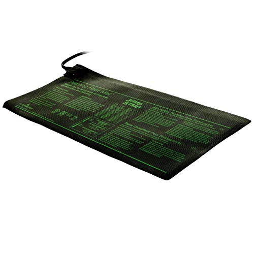 Hydrofarm Jump Start MT10006, 17 Watt UL Certified Seedling, 8.875"x19.5", Black - size: 9 inches x 19.5 inches