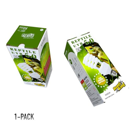 UVB Reptile Light, UVB5.0 24W, UVA UVB Reptile Light Bulb Lamp for Turtle Snake Lizard Leopard Gecko,Crested Gecko, UVB Bulbs for Tropical Reptiles