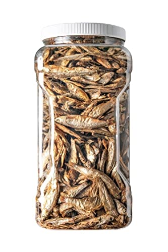 3"- 5" Fresh Water Freeze Dried Fish for Fish and Mammals …1-lb 12oz Lg Jar | Piranha, Large Fish, Turtles, Cats, Sugar Glider, Marmosets, Chinchillas, Squirrels, Hamsters - size: 28 Fl Oz (Pack of 1)