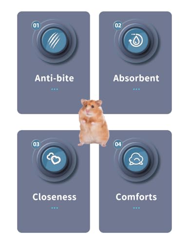 1 pc Hamster Glove Anti Bite Guinea Pig Handling Glove Bite Proof Rabbit Holding Glove Biting Protection Bath Wipe for Hedgehog Sugar Glider Gerbils Mice Rats Small Animals Parakeet (Blue) - color: blue