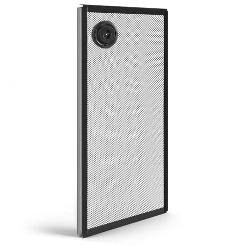 REPTI ZOO Terrarium Screen Cover with Cable Control for Reptile & Aquarium Tank, 24x12 inch Durable Steel Frame & Mesh Top for Reptile & Turtle & Fish Tank - size: 24x12 inch