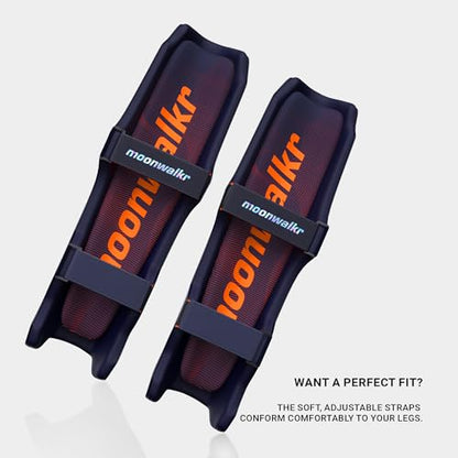 moonwalkr Leg Guard 2.0 Cricket Gear - color: Blue