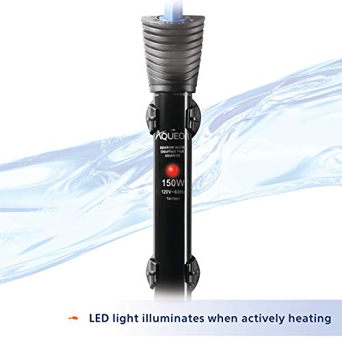 Aqueon Submersible Aquarium Heater 150 Watts - size: 150 W