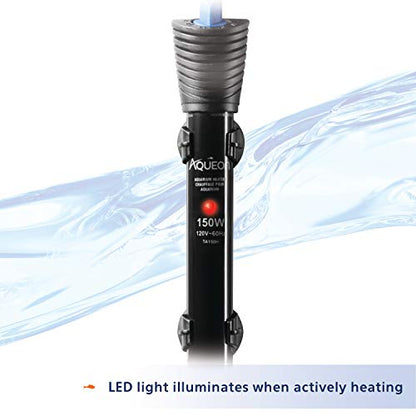 Aqueon Submersible Aquarium Heater 150 Watts - size: 150 W