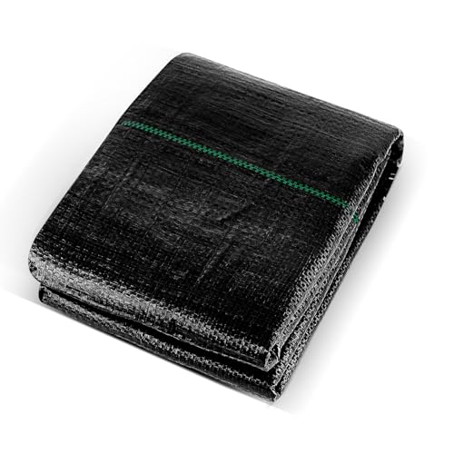 Approx.3.3FT×13FT Weed Barrier Fabric,Landscape Fabric, 3.2oz Weed Barrier Fabric Heavy Duty,Weed Control Garden Cloth,Woven Geotextile Fabric for Garden Beds, Underlayment, Commercial Driveway - size: 3.3FT×13FT, style: Weed Barrier Fabric