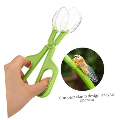 ORFOFE Fish Tank Cleaning Tool Reptile Poop Scoop Insects Catcher Tweezers Multi-Purpose Clamp